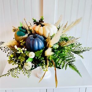 Pumpkin centerpiece Fall centerpiece Autumn centerpiece Fall Decor Autumn Decor